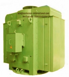 CHINA FACTORY HIGH-VOLTAGE VERTICAL ELECTRIC MOTOR YLKK1400-14, 1400 KW, 6.6 KV.CHINA FACTORY HIGH-VOLTAGE VERTICAL ELECTRIC MOTORS FOR CIRCULATING WATER PUMP, 747MW COMBINED CYCLE POWER PLANT