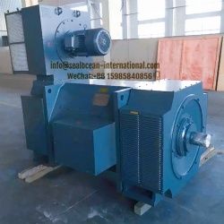 CHINA FACTORY DC ELECTRIC MOTOR TRACTION CORRECTION WINDER Z4-400-315, 270 KW, 400V, 768A, 360 / 1200 RPM, SEPARATE EXCITATION 310V. CHINA FACTORY DC ELECTRIC MOTOR Z4 FOR, CONVEYOR, MILL, CRUSHER, EXTRUDER, CEMENT