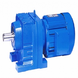 Cylindrical coaxial motor-reducers series R