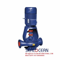 CHINA FACTORY CENTRIFUGAL VERTICAL PIPELINE PUMP ISGB SERIES WITH REMOVABLE FOR WATER SUPPLY OF INDUSTRIAL URBAN HIGH-RISE BUILDINGS, PRESSURE INCREASE IN FIRE PIPES, HOT AND COLD WATER CIRCULATION HVAC
