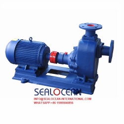CHINA FACTORY ZX SERIES SELF-PRIMING CENTRIFUGAL PUMP FOR CLEAN WATER, SEAWATER AND LIQUIDS WITH A CHEMICAL MEDIUM WITH ACIDITY AND ALKALINITY, AS WELL AS SUSPENSIONS WITH A COMMON PASTE (MEDIUM VISCOSITY ≤100%, SOLID CONTENT UP TO 30%)