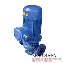 CHINA FACTORY EXPLOSION-PROOF ISGD TYPE CENTRIFUGAL PUMP, VERTICAL PIPELINE CENTRIFUGAL PUMP WITH SINGLE SUCTION. ISGD SERIES PIPELINE CENTRIFUGAL PUMP CHINA SUPPLIER,FACTORY AND MANUFACTURER