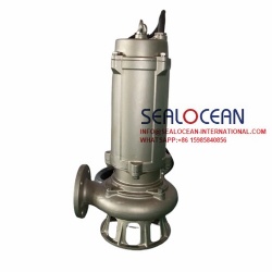 CHINA FACTORY WQR HIGH TEMPERATURE 100℃ STAINLESS STEEL CORROSION-RESISTANT 304 OR 316 SUBMERSIBLE SEWAGE PUMP,HIGH TEMPERATURE SUBMERSIBLE PUMP CHINA SUPPLIER