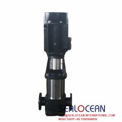 CHINA FACTORY VERTICAL MULTISTAGE CENTRIFUGAL PUMP MADE OF STAINLESS STEEL TYPE QDLF, QDL FOR THE TRANSPORTATION OF MINERAL WATER, DEMINERALIZED WATER, PURIFIED WATER, REFINED OIL AND OTHER LIGHT CHEMICAL MEDIA