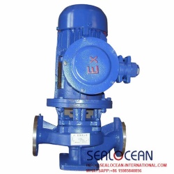 CHINA FACTORY IHGB STAINLESS STEEL VERTICAL EXPLOSION-PROOF CENTRIFUGAL PUMP, PORTABLE PIPELINE CENTRIFUGAL PUMP, SUITABLE FOR TRANSPORTING FLAMMABLE AND EXPLOSIVE CHEMICAL LIQUIDS