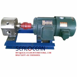 CHINA FACTORY YCB-G SERIES HEAVY OIL GEAR PUMP WITH THERMAL INSULATION FOR HEAVY OIL INDUSTRY, ASPHALT CONCRETE INDUSTRY, RESIN INDUSTRY, DETERGENT INDUSTRY, ADHESIVE INDUSTRY
