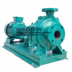 CHINA FACTORY INDUSTRIAL CENTRIFUGAL CANTILEVER PUMPS OF THE IS SERIES FOR THE SUPPLY OF CLEAN WATER OR SIMILAR CLEAN WATER,ANALOG CENTRIFUGAL CANTILEVER PUMPS OF TYPE K, PUMP 80-65-160R, HEAD 32 M, FLOW 50 CUBIC METERS/HOUR