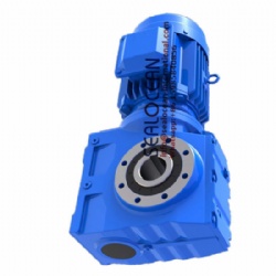 CHINA FACTORY FLANGE REDUCER, INSTALLATION ON HOLLOW SHAFT WITH FLANGE SAF47, SAF58, SAF77, SAF87 HELICAL GEAR-WORM GEAR, FULL TECHNICAL SPECIFICATIONS, STAINLESS STEEL SUPPORT TO ORDER